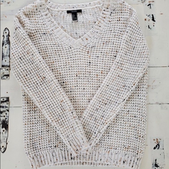 Color splatted knit sweater - Picture 1 of 2